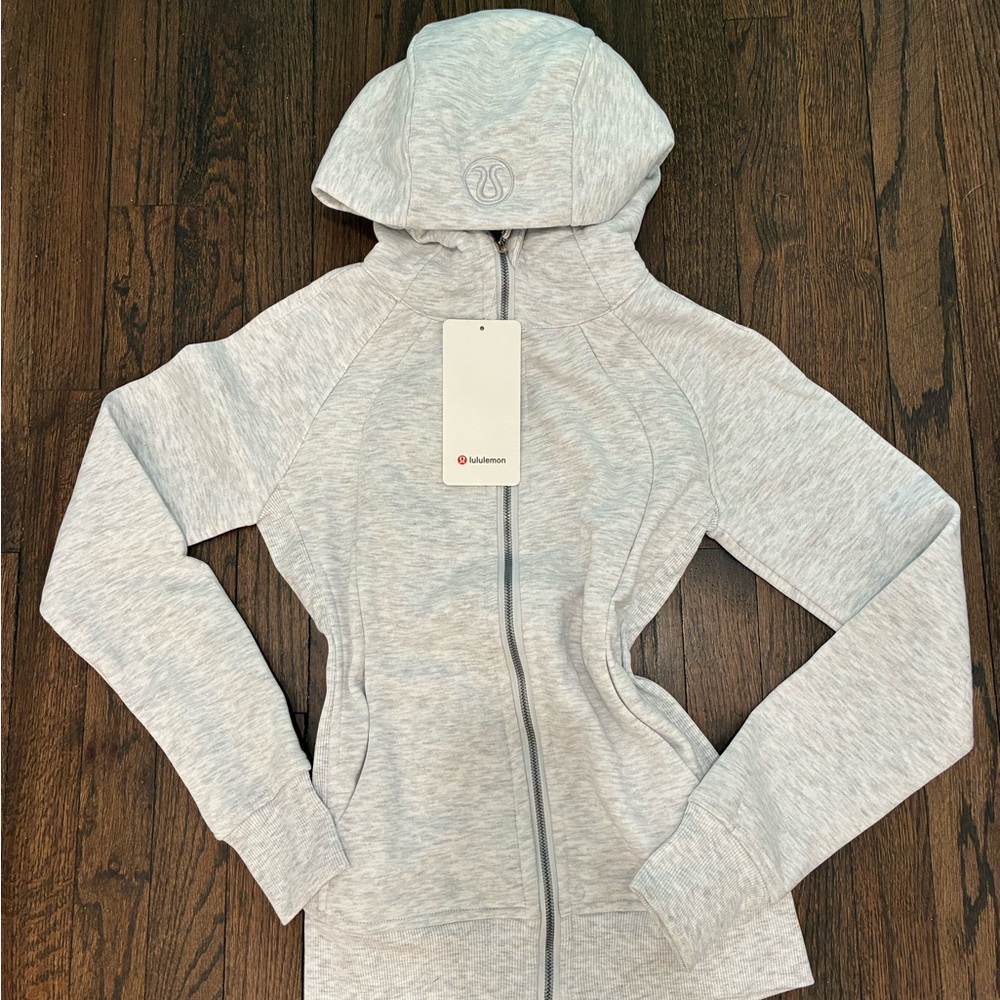 Lululemon Gray Zip-Up Hoodie